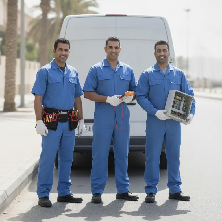 استبدال لوحة كهرباء فريق في لهباب